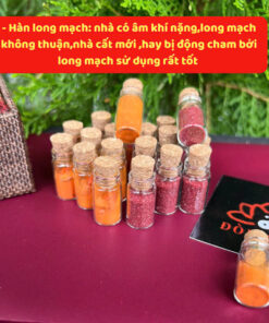 CẶP ĐÔI 2 LỌ THẦN SA+HÙNG HOÀNG 100% TỰ NHIÊN Trấn Thạch,Tẩy Uế,Đuổi ta khí, Rước Tài Lộc